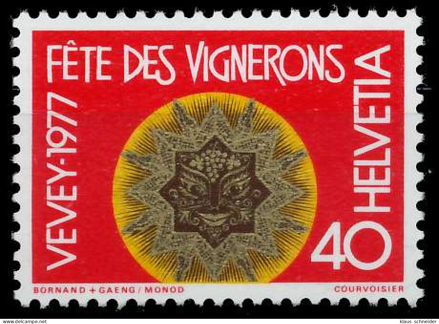 SCHWEIZ 1977 Nr 1088 Postfrisch X66ED86 - Unused Stamps