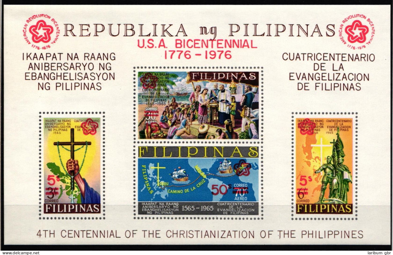 Philippinen Block 9 B Postfrisch #JB943 - Philippines