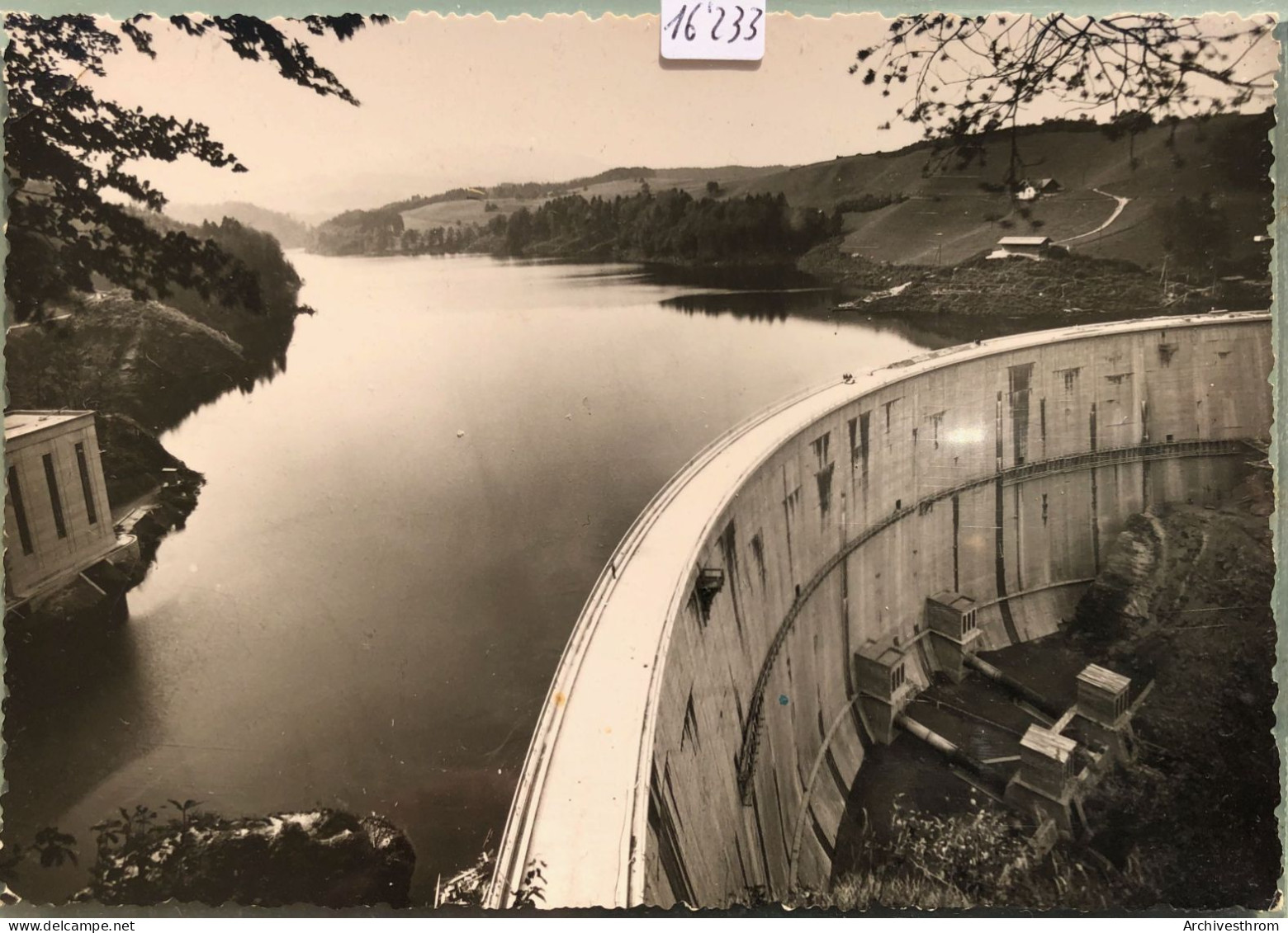 Le Barrage De Rossens Et Le Lac De La Gruyère (16'233) - Saint-Luc