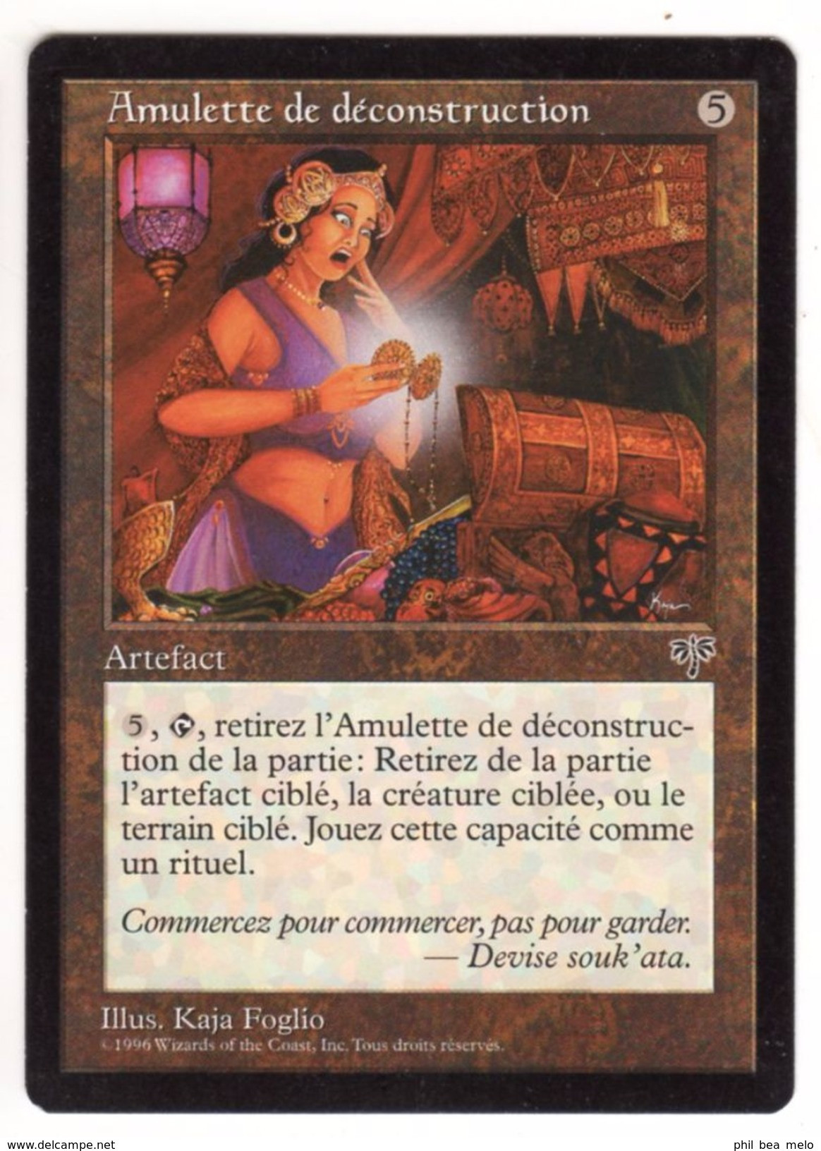 CARTE MAGIC THE GATHERING - MIRAGE - LOT 500 CARTES - VOIR PHOTOS ET DESCRIPTION