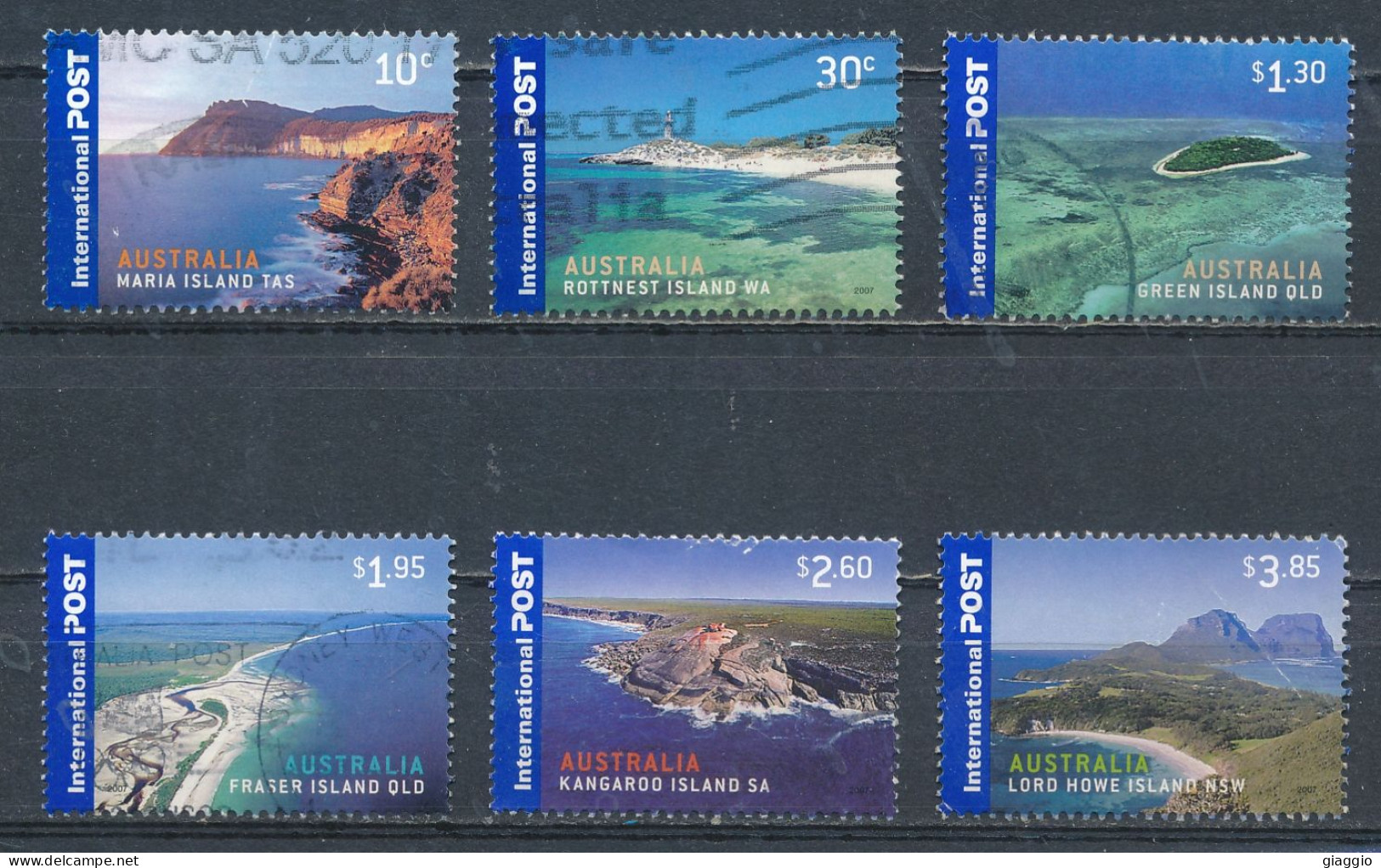 °°° AUSTRALIA - Y&T N° 2665/70 - 2007 °°° - Used Stamps