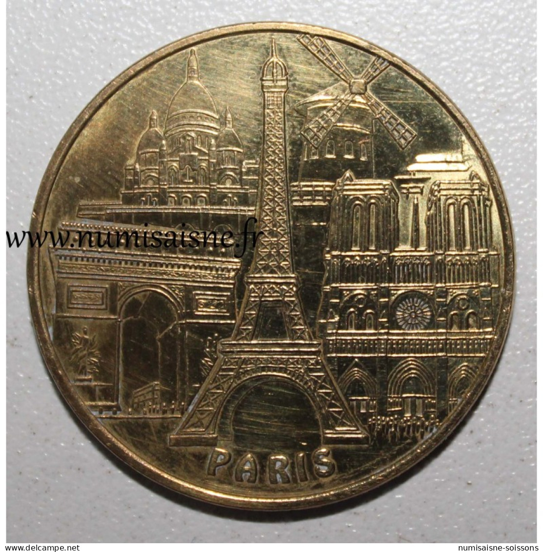 75 - PARIS - LES 5 MONUMENTS - Monnaie De Paris - 2014 - TTB - 2014