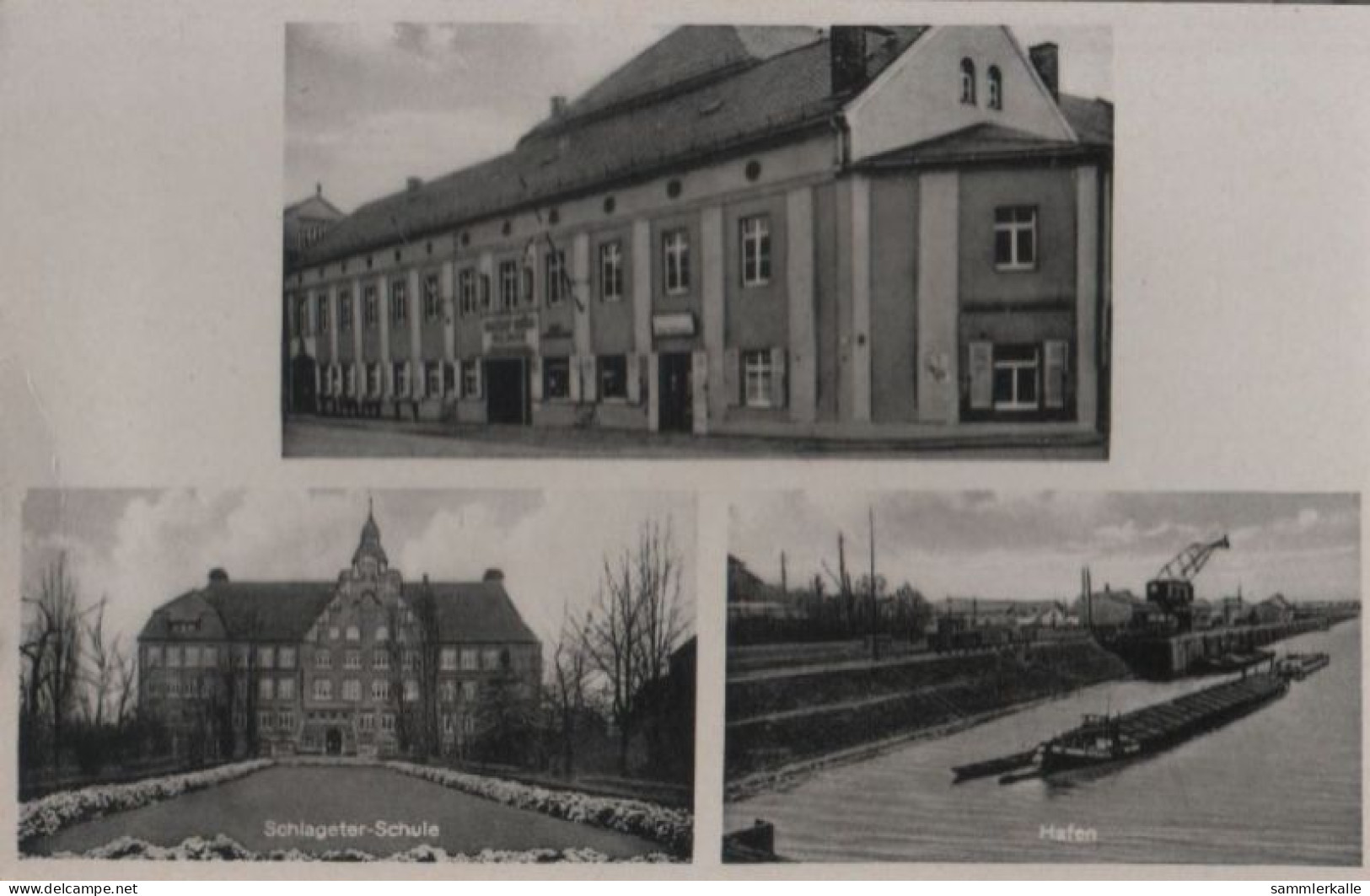 54530 - Riesa-Gröba - U.a. Hafen - Ca. 1940 - Riesa