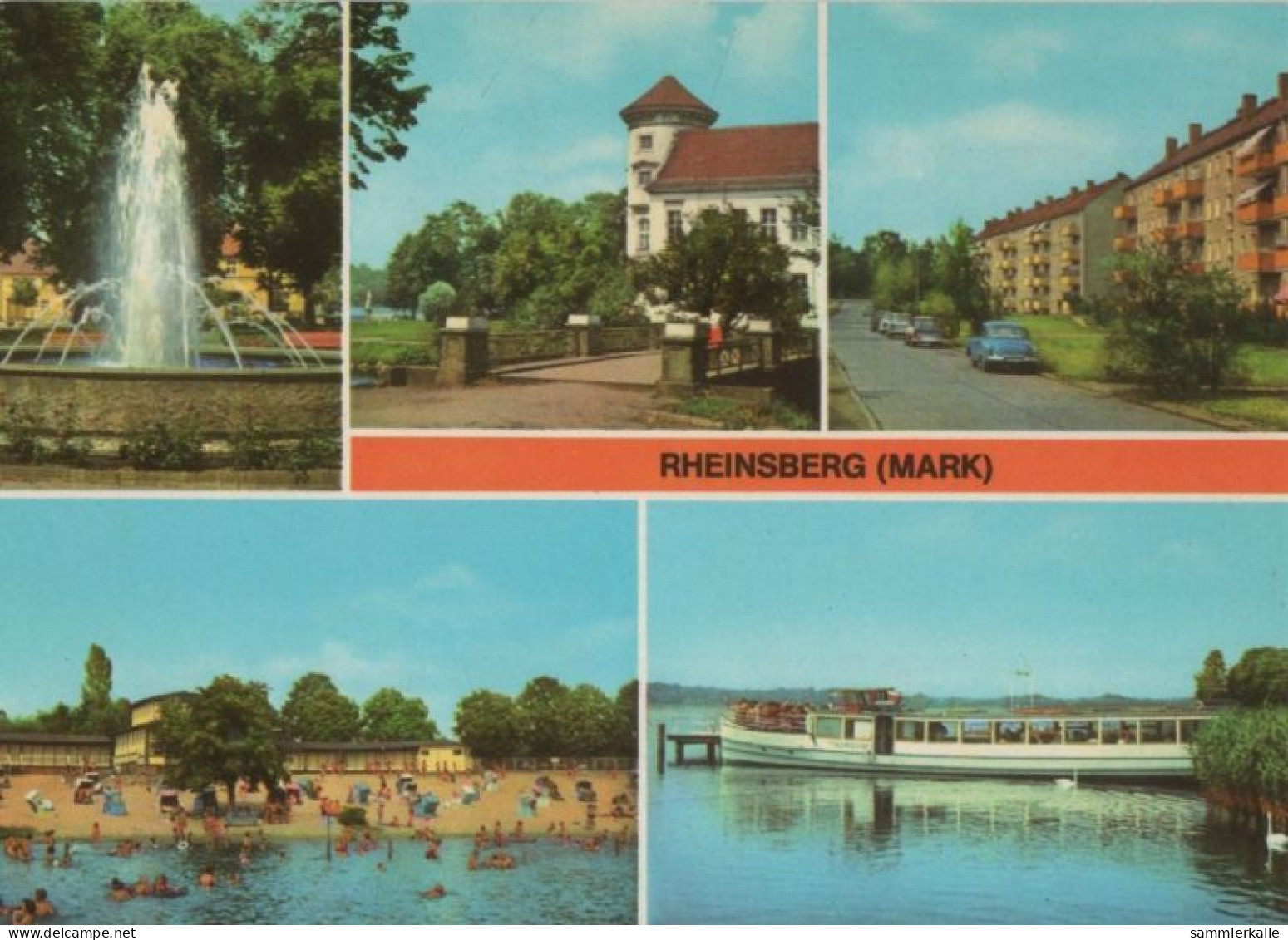 103338 - Rheinsberg - U.a. Freibad Am Grienericksee - 1983 - Rheinsberg