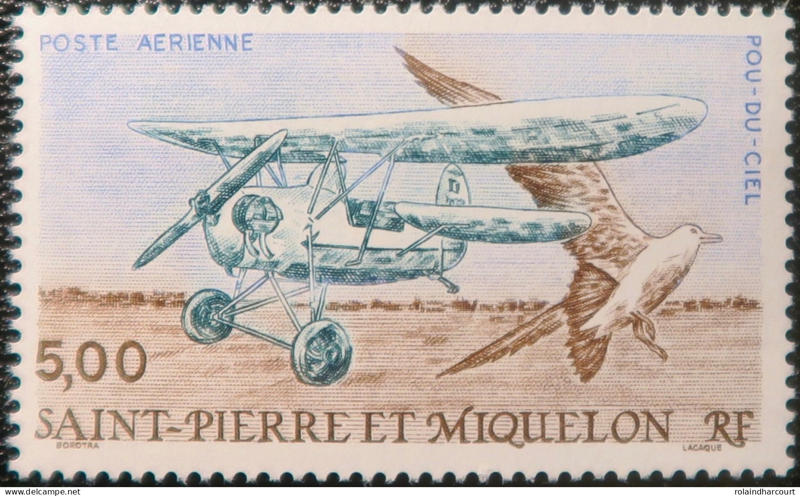 LP3969/504 - SPM - 1990 - POSTE AERIENNE - N°69 NEUF** - Nuevos