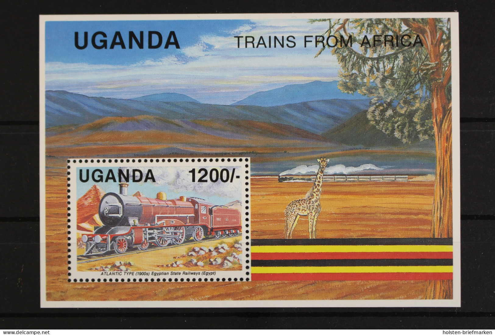 Uganda, Eisenbahn, MiNr. Block 132, Postfrisch - Uganda (1962-...)