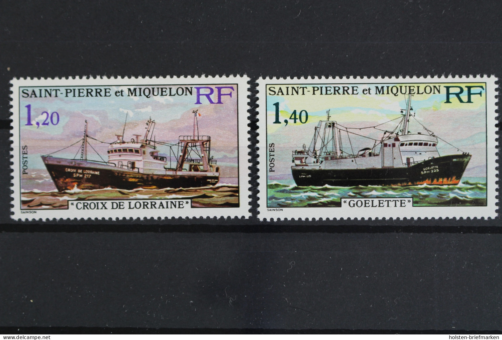 St. Pierre U. Miquelon, Schiffe, MiNr. 521-522, Postfrisch - Other & Unclassified