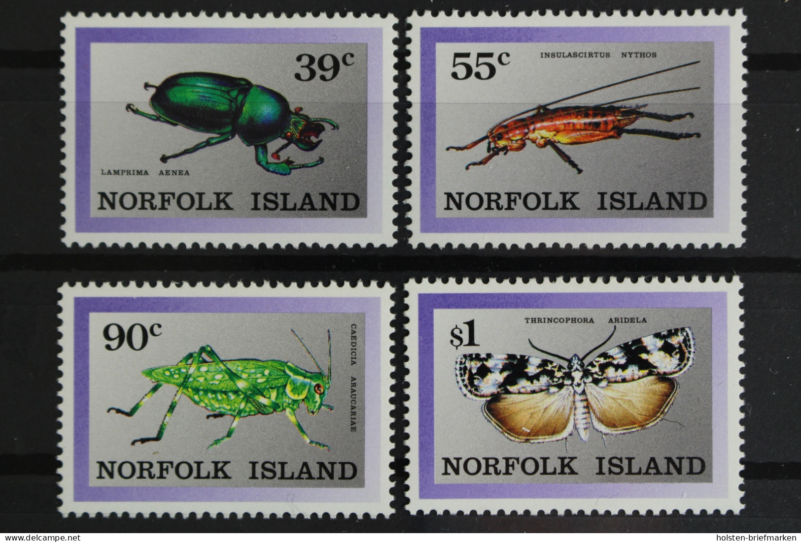 Norfolk Inseln, MiNr. 451-454, Postfrisch - Isla Norfolk