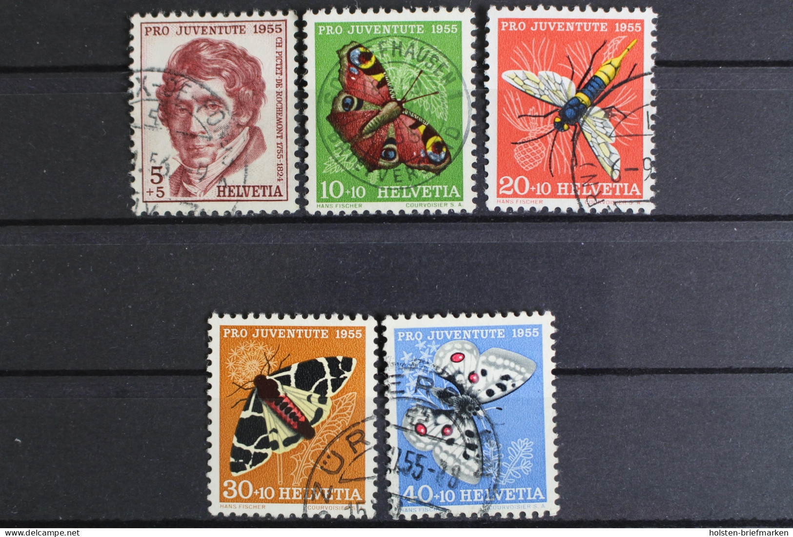 Schweiz, MiNr. 618-622, Gestempelt - Nuevos