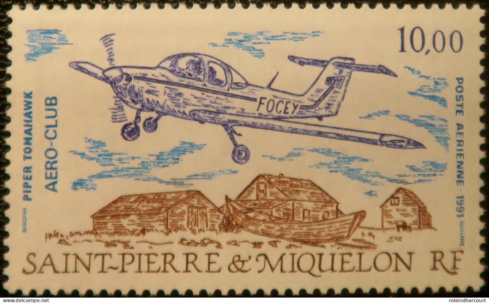 LP3969/505 - SPM - 1991 - POSTE AERIENNE - N°70 NEUF** - Nuovi