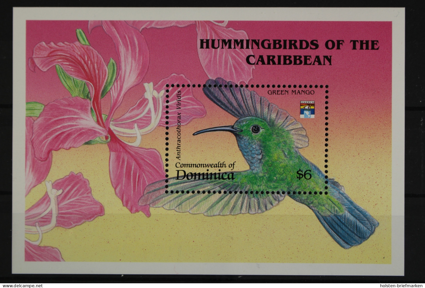 Dominica, MiNr. Block 210, Postfrisch - Dominique (1978-...)