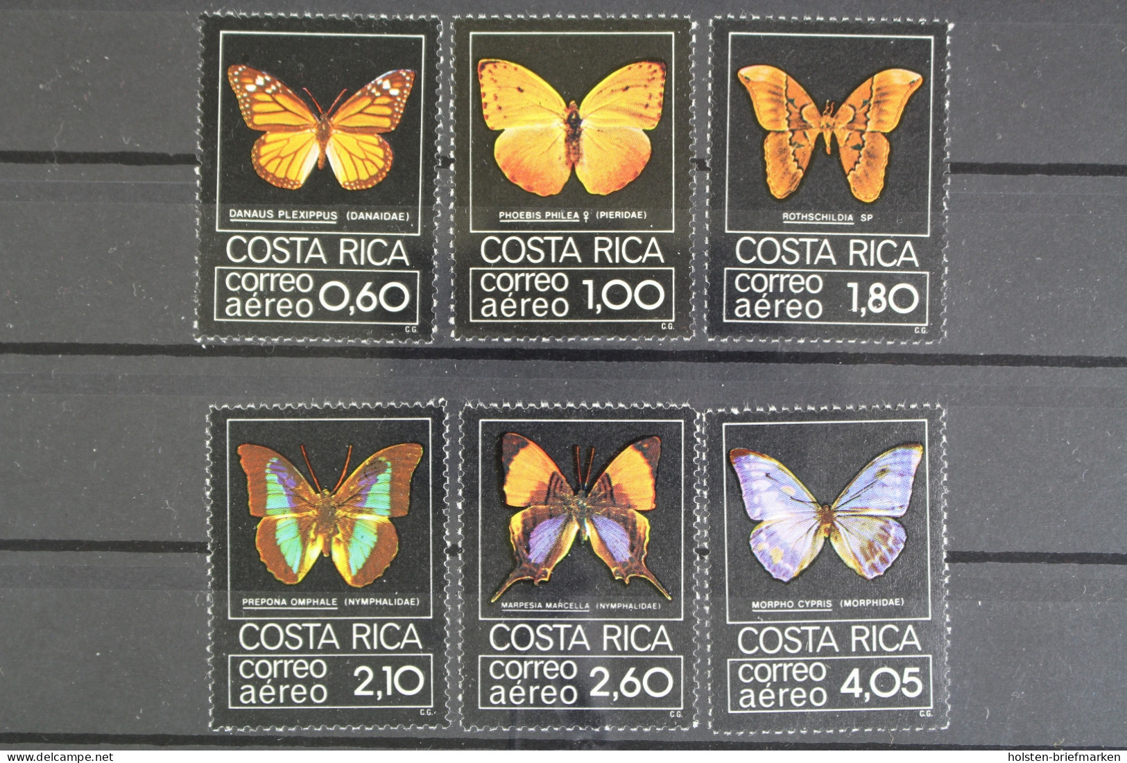 Costa Rica, MiNr. 1042-1047, Postfrisch - Costa Rica