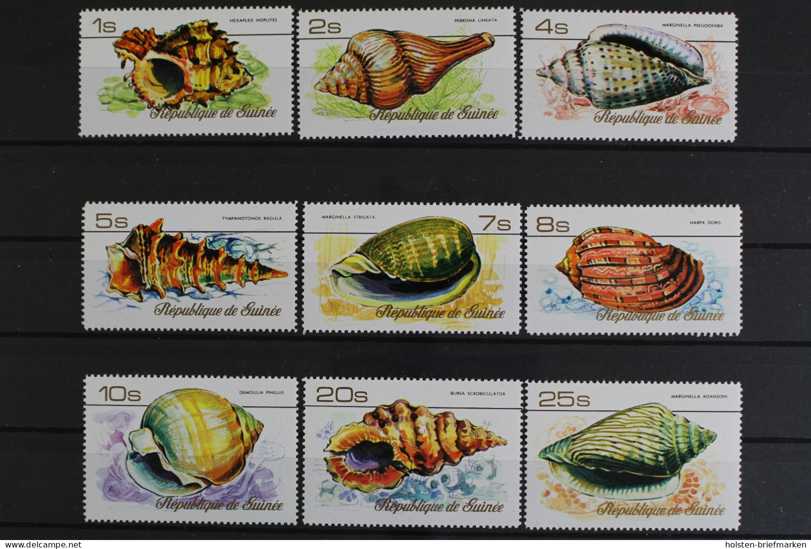 Guinea, Fische / Meerestiere, MiNr. 767-775, Postfrisch - República De Guinea (1958-...)