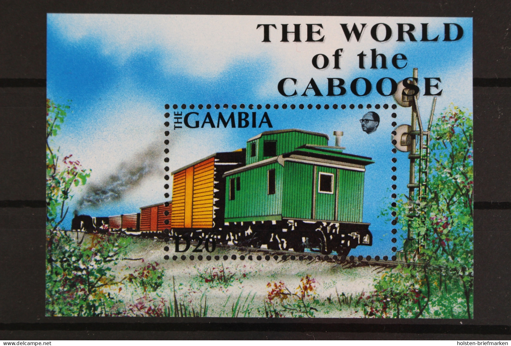 Gambia, Eisenbahn, MiNr. Block 127, Postfrisch - Gambie (1965-...)