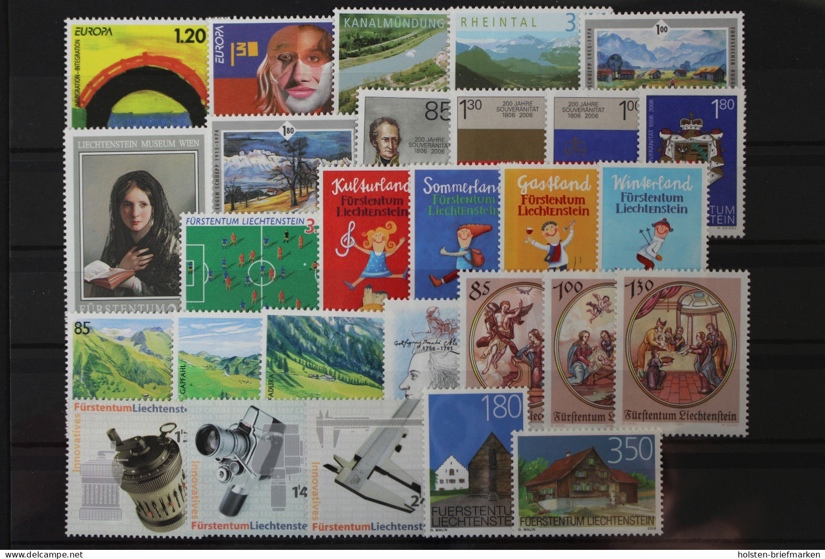 Liechtenstein, MiNr. 1400-1435, Jahrgang 2006, Postfrisch - Full Years