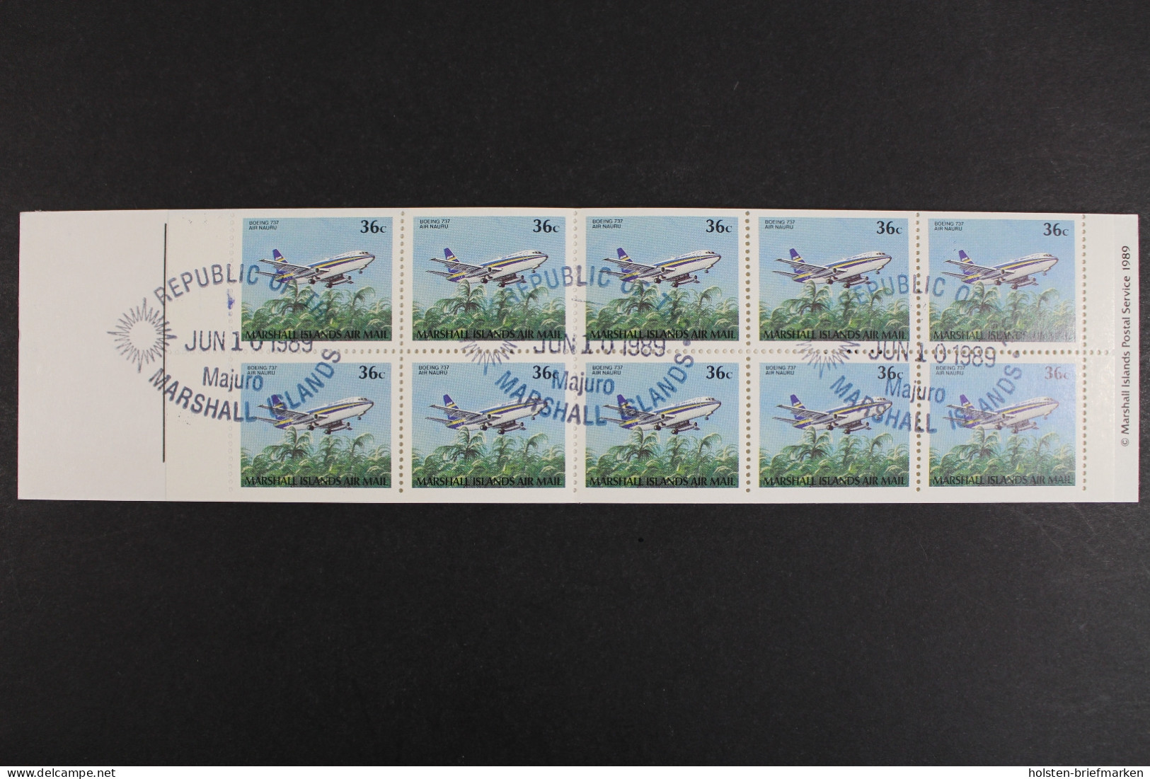 Marshall-Inseln, MiNr. 218 D, MH, Gestempelt - Marshall Islands