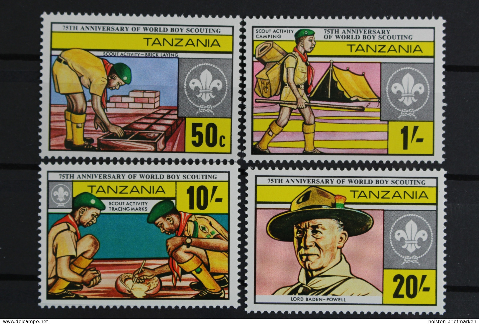 Tansania, MiNr. 205-208, Postfrisch - Tanzania (1964-...)