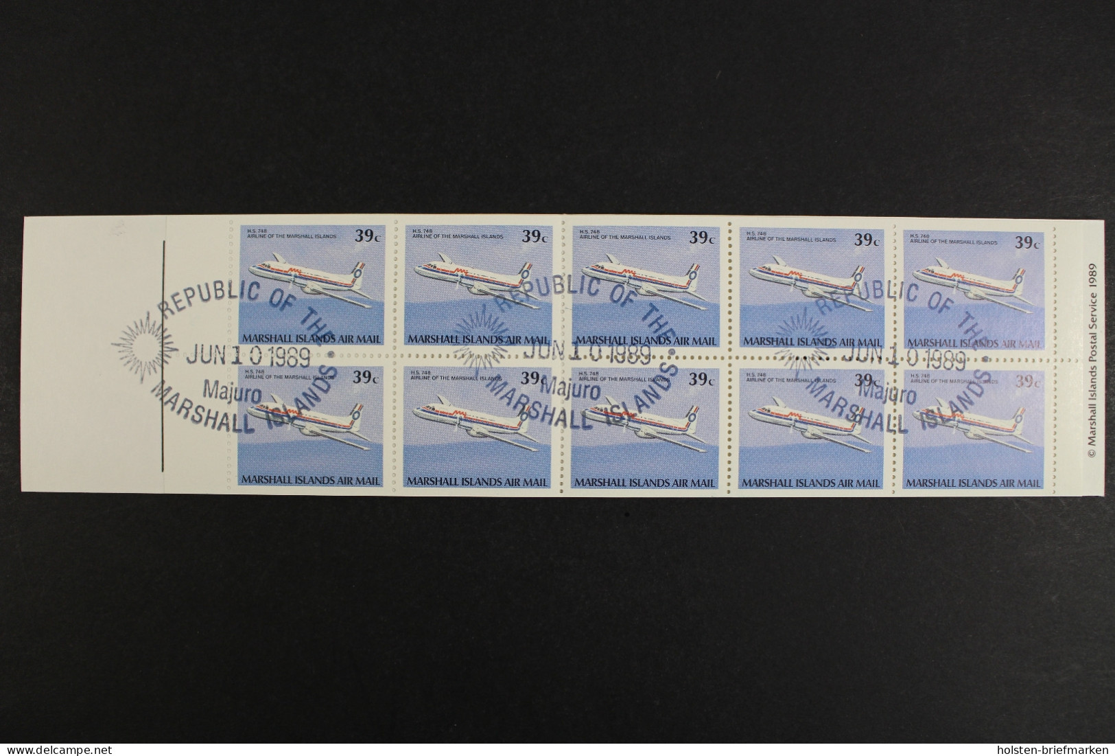 Marshall-Inseln, MiNr. 219 D, MH, Gestempelt - Marshall Islands