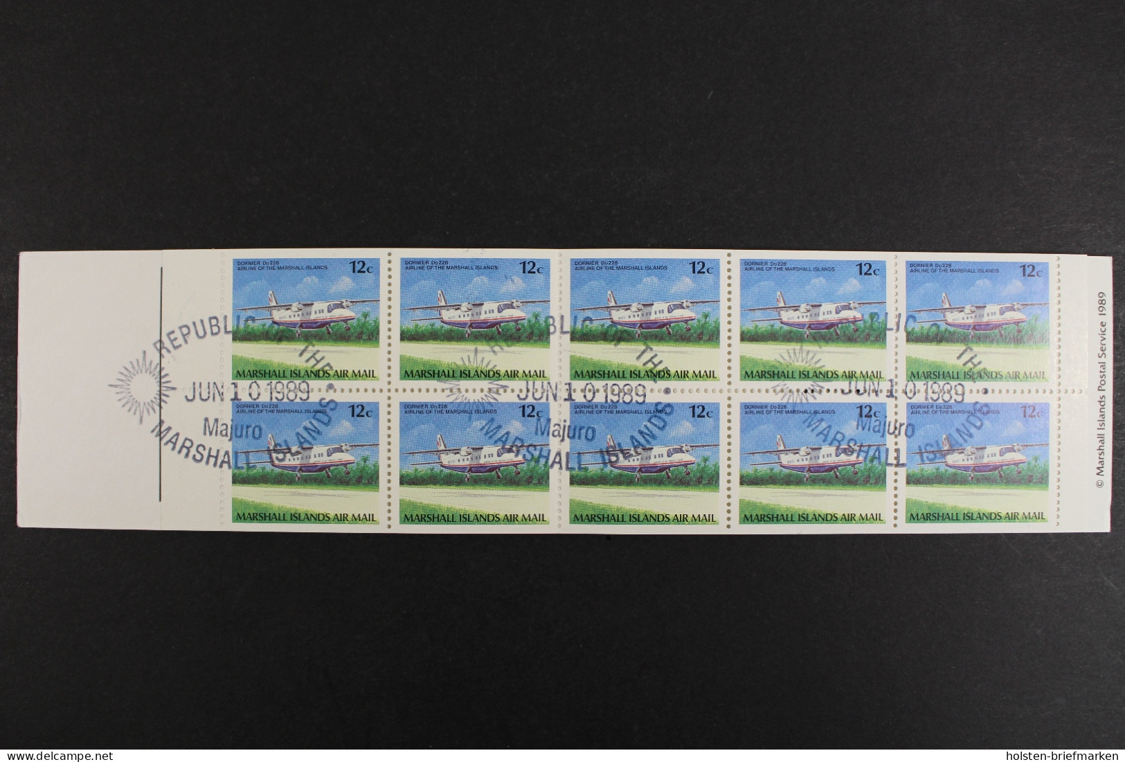 Marshall-Inseln, MiNr. 217 D, MH, Gestempelt - Marshall Islands