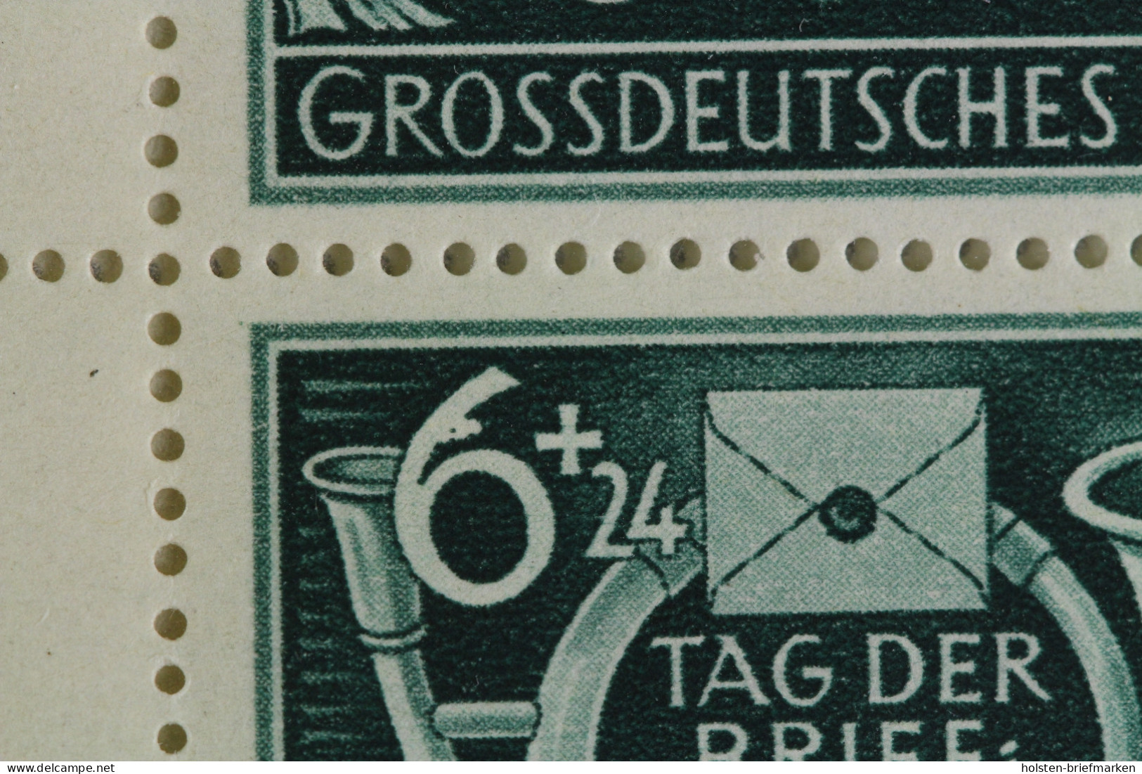 Deutsches Reich, MiNr. 904 PLF I, 25er Bogenteil, Postfrisch - Abarten & Kuriositäten