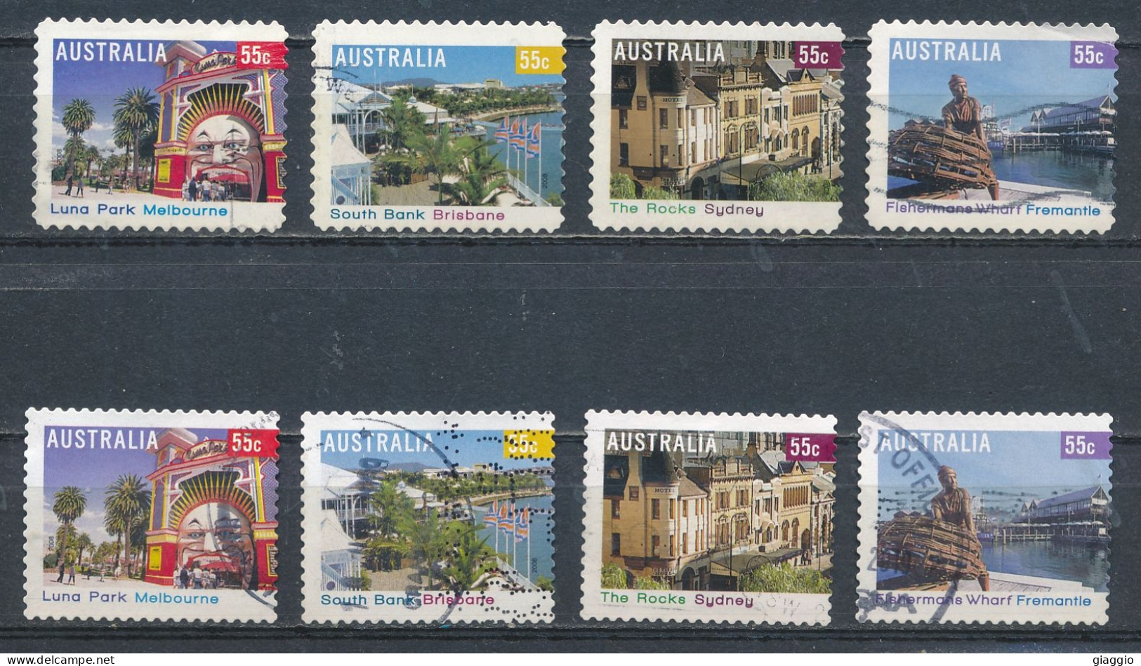 °°° AUSTRALIA - Y&T N° 2955/62 - 2008 °°° - Used Stamps