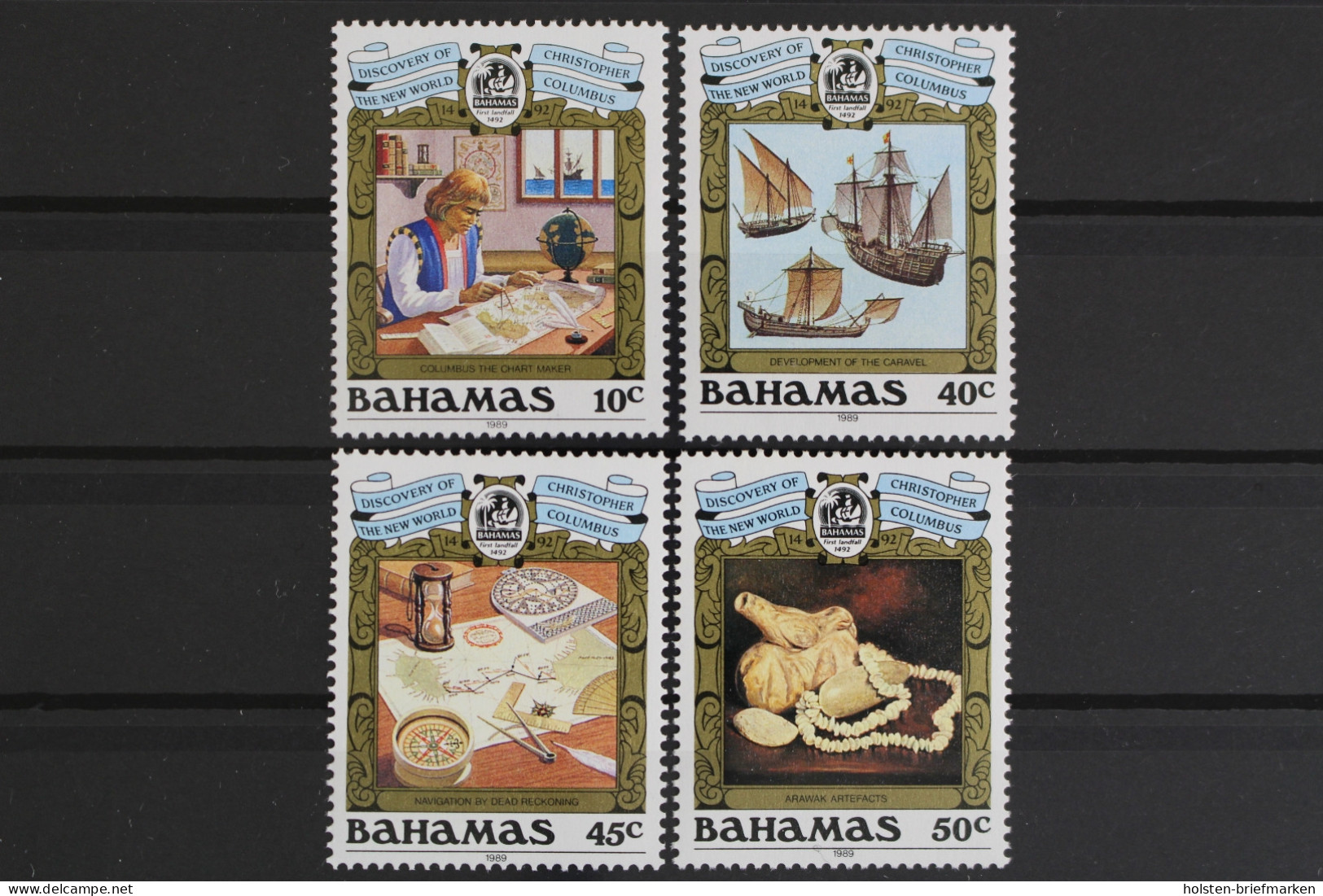 Bahamas, Schiffe, MiNr. 690-693, Postfrisch - Bahamas (1973-...)