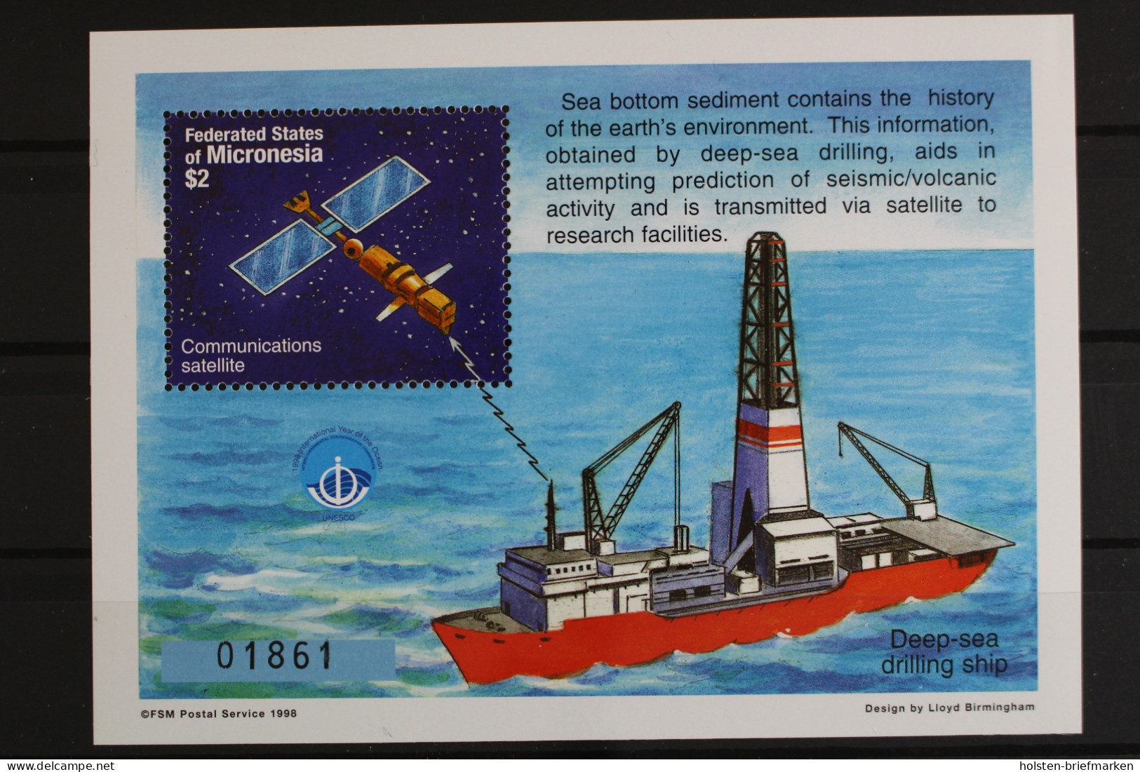 Mikronesien, Schiffe, MiNr. Block 41, Postfrisch - Micronesia