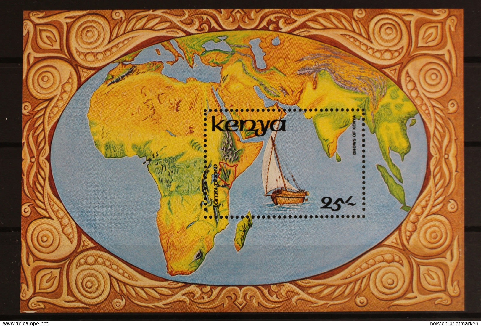 Kenia, Schiffe, MiNr. Block 29, Postfrisch - Kenia (1963-...)