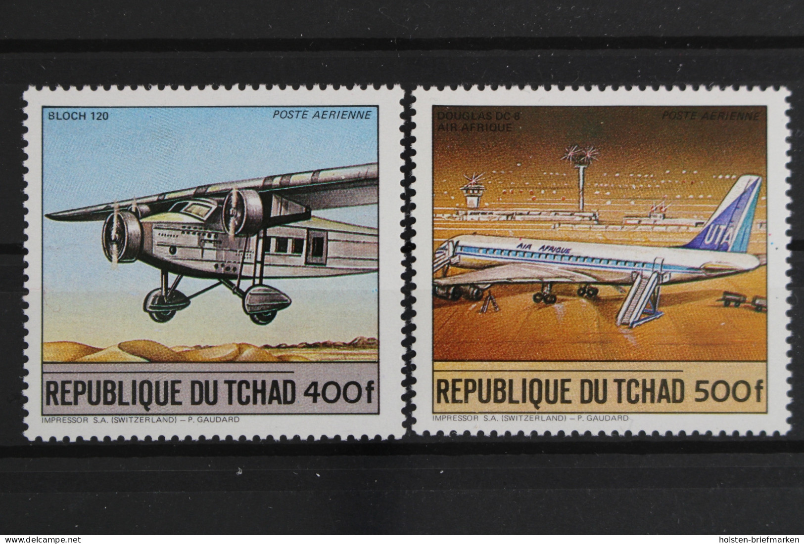 Tschad, Flugzeuge, MiNr. 1065-1066, Postfrisch - Chad (1960-...)