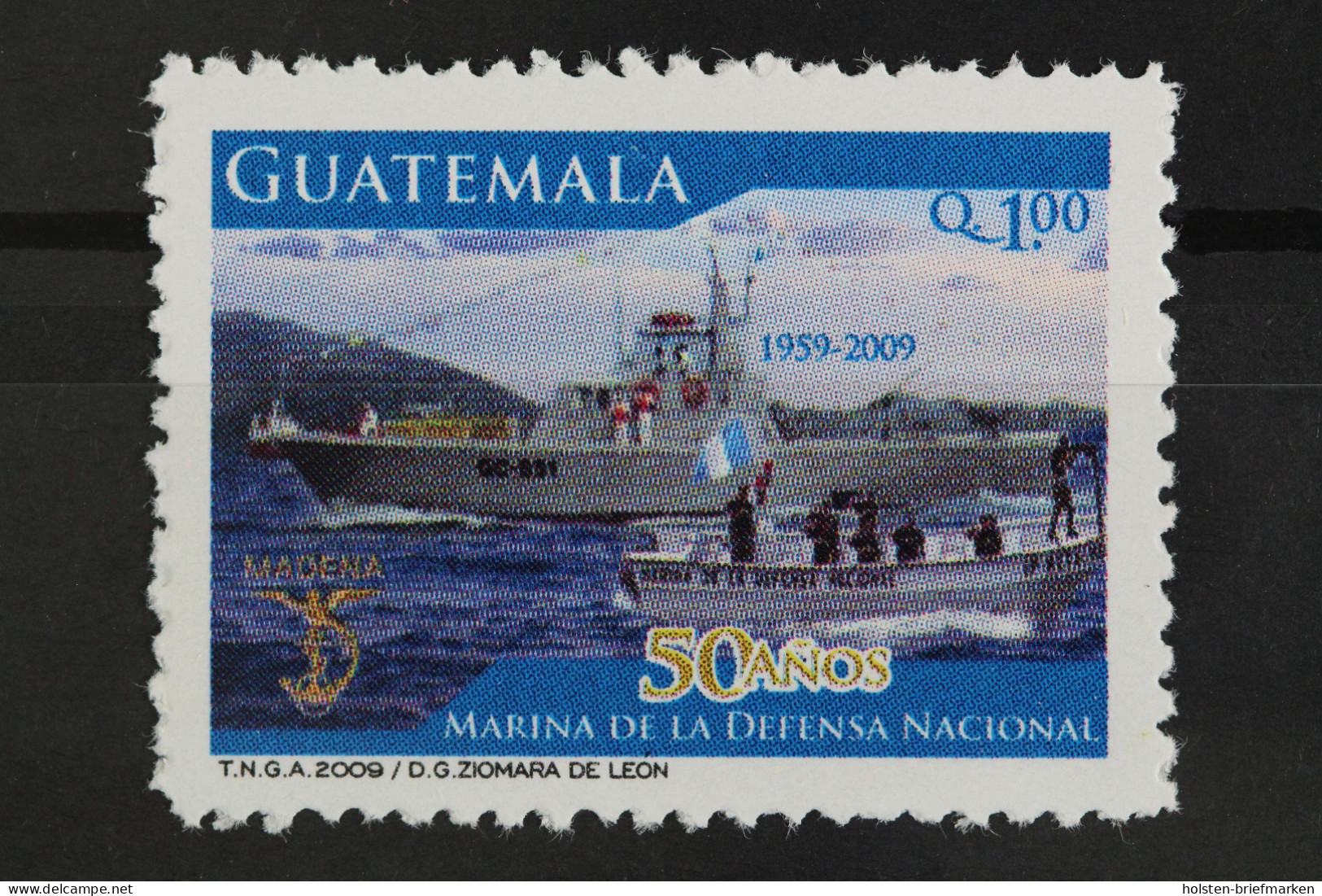 Guatemala, Schiffe, MiNr. 1506, Postfrisch - Guatemala