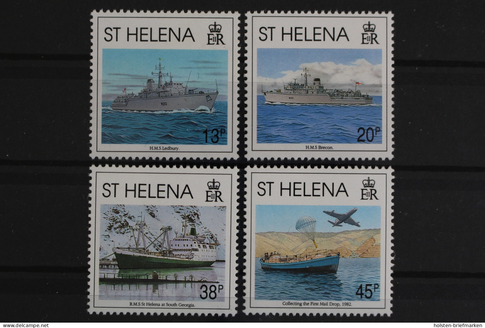 St. Helena, Schiffe, MiNr. 576-579, Postfrisch - Sint-Helena