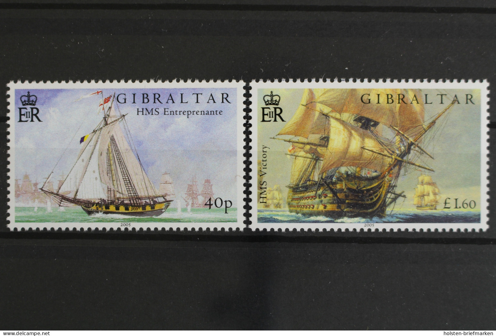 Gibraltar, Schiffe, MiNr. 1118 + 1120, Postfrisch - Gibraltar