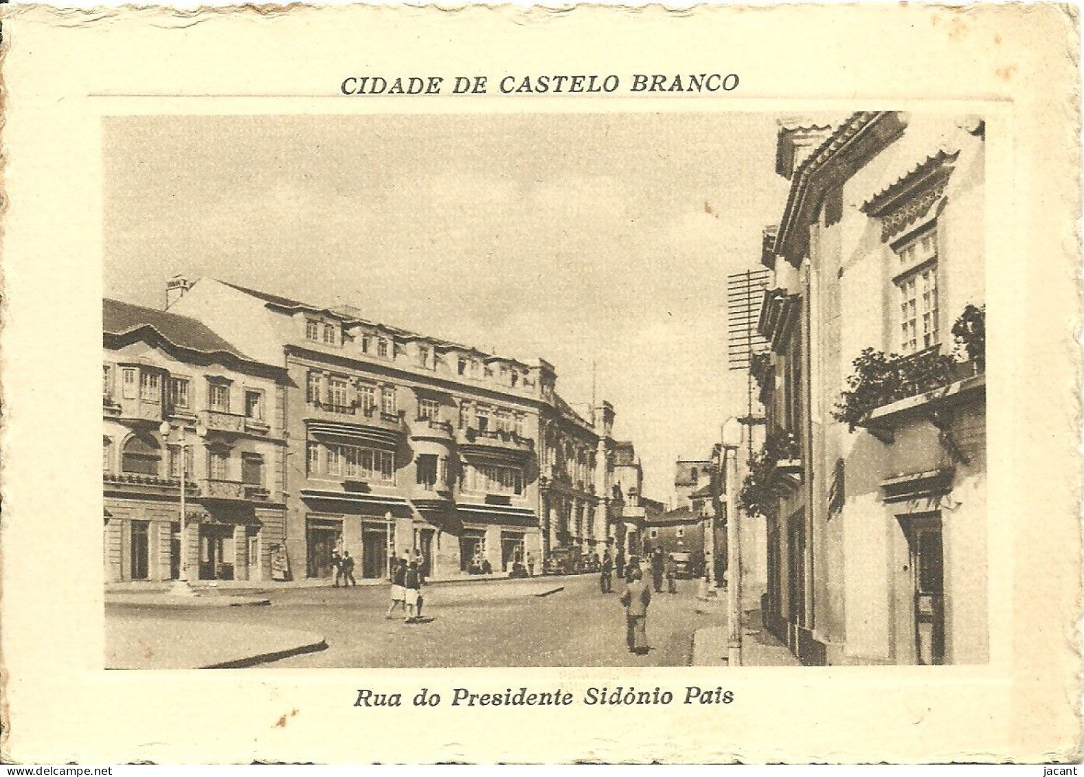 Portugal - Castelo Branco - Rua Do Presidente Sidónio Pais - Castelo Branco