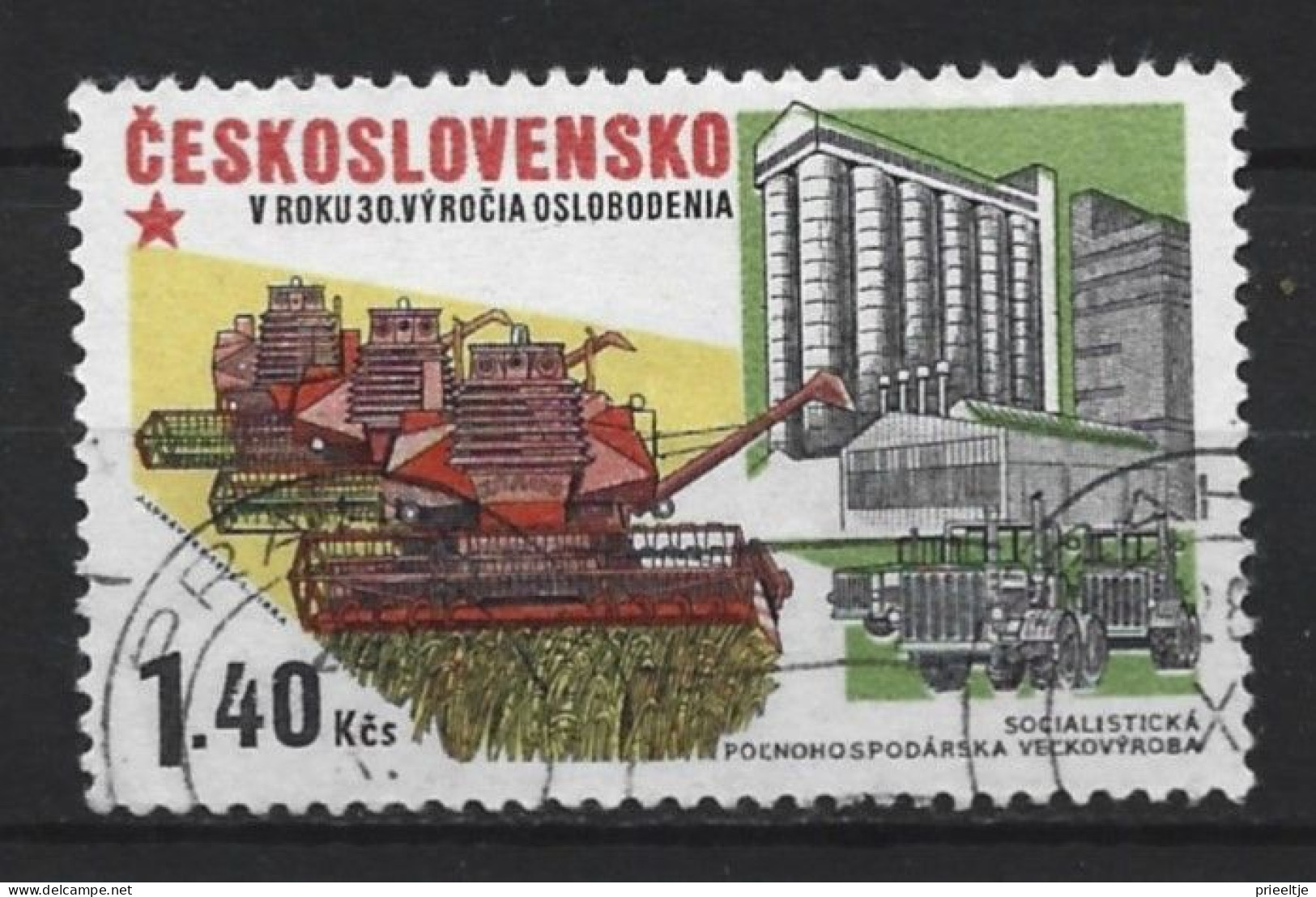 Ceskoslovensko 1975  Industrial Construction   Y.T.  2132 (0) - Used Stamps