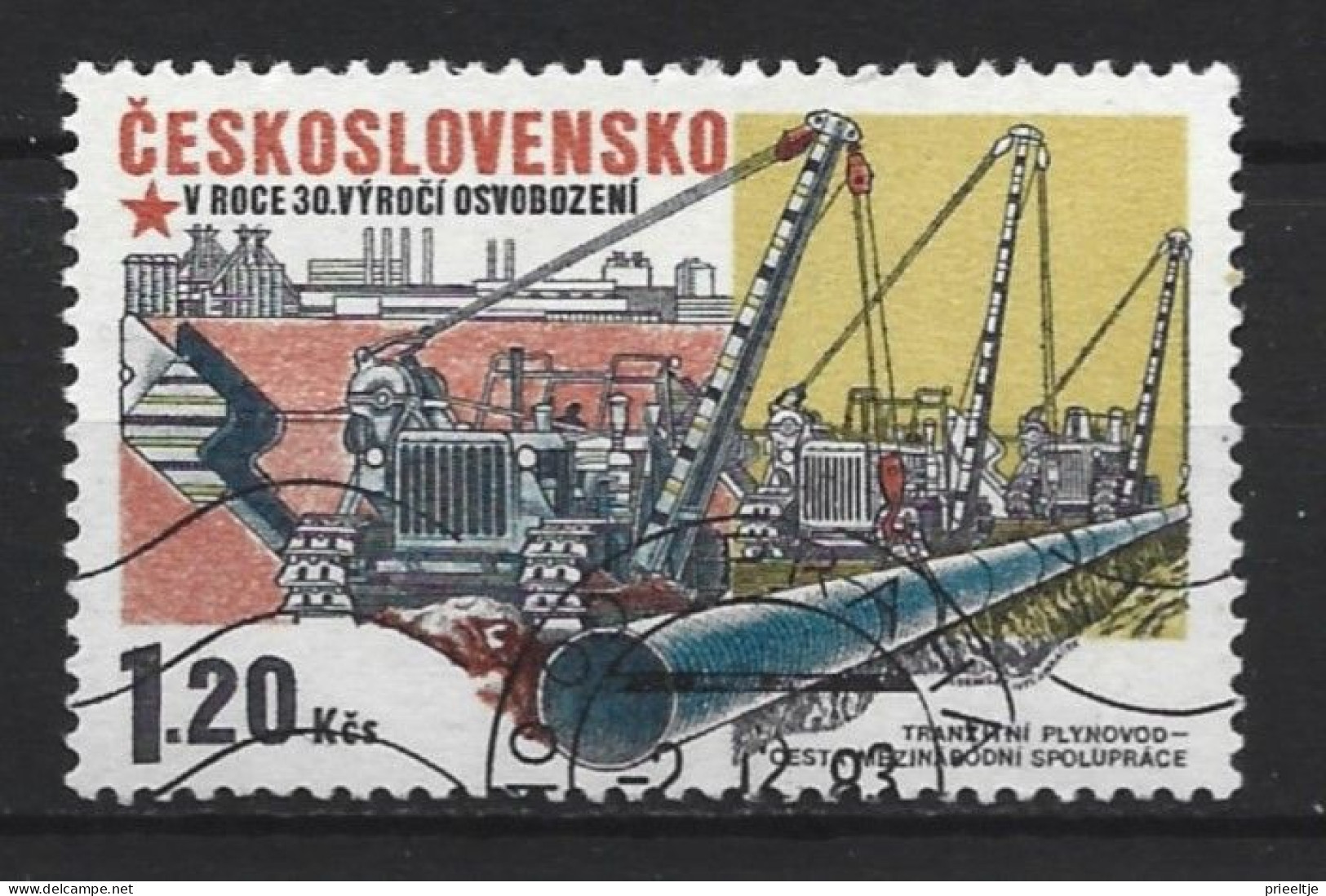 Ceskoslovensko 1975  Industrial Construction   Y.T.  2131 (0) - Used Stamps