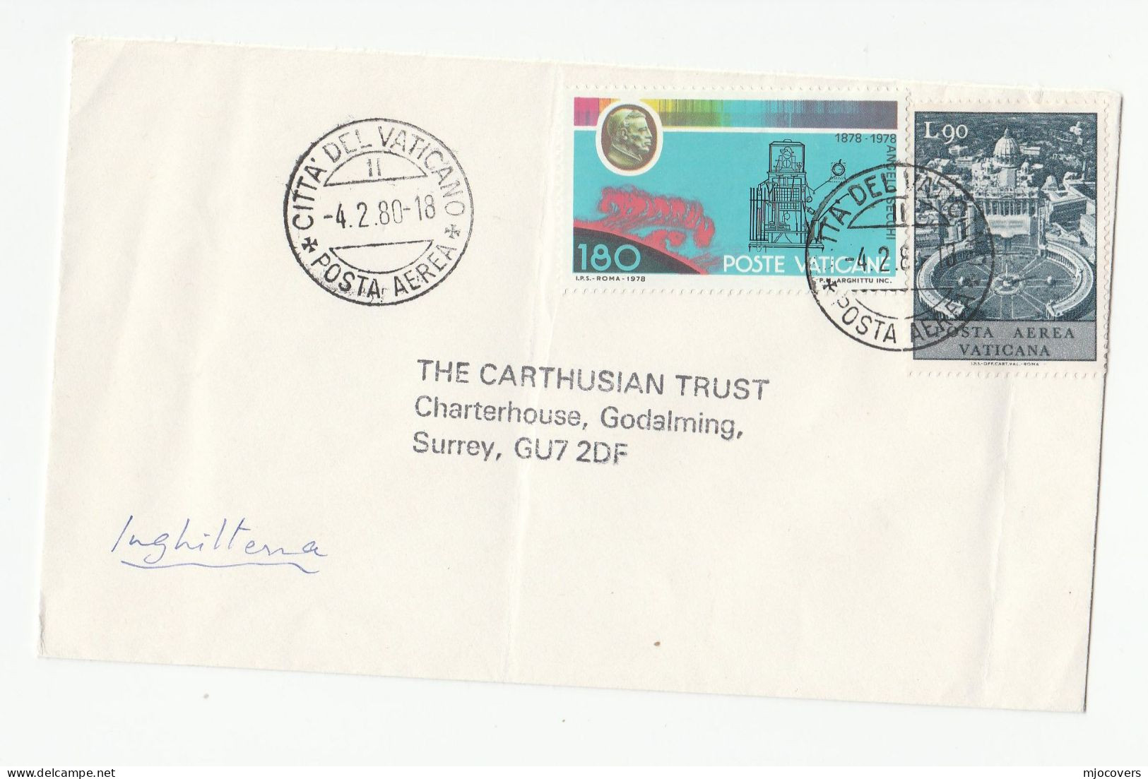 Vatican COVERS 1960s -1980s Multi Cover Stamps - Lettres & Documents