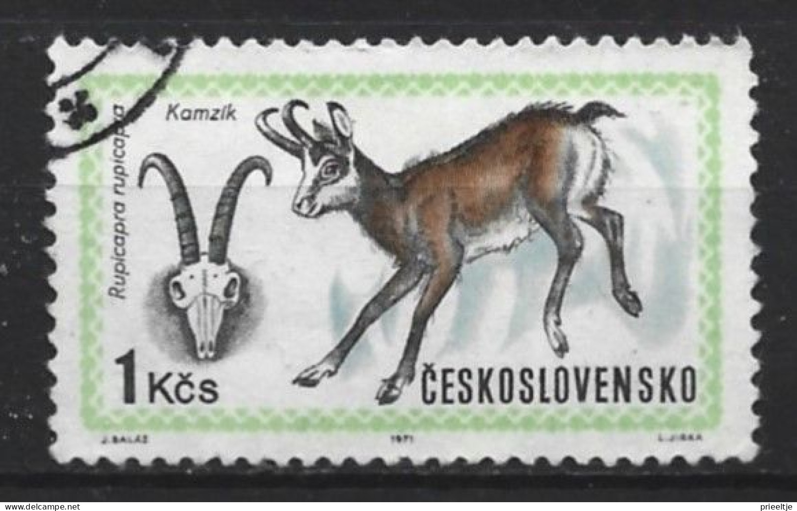 Ceskoslovensko 1971 Fauna Y.T. 1861  (0) - Oblitérés