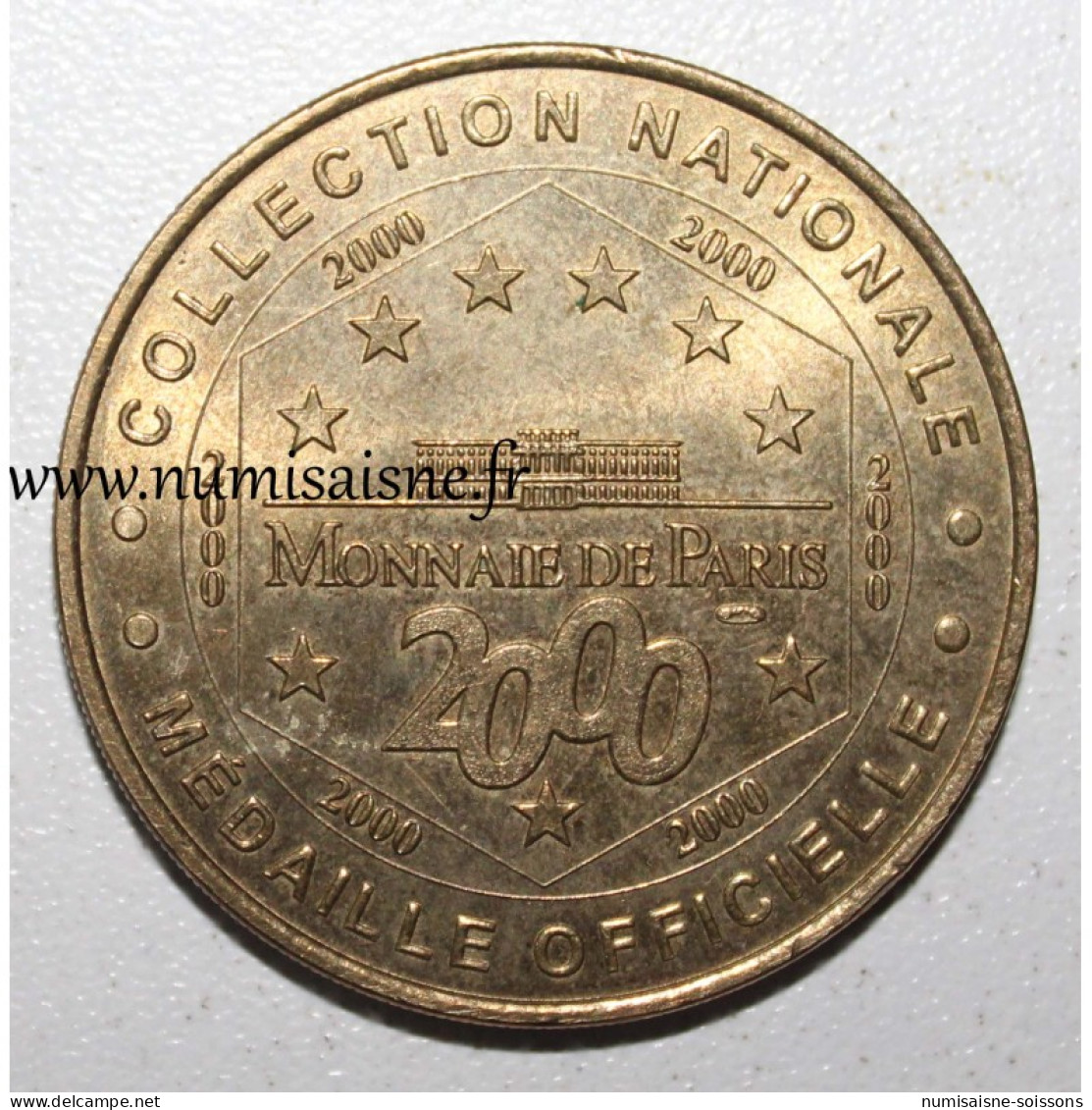 75 - PARIS - MONTMARTRE - BASILIQUE DU SACRÉ COEUR - Monnaie De Paris - 2000 - TTB - 2000