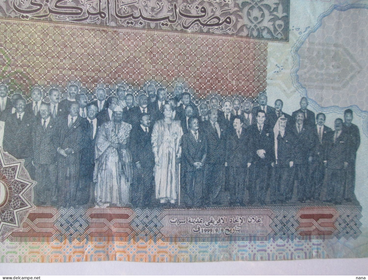 Libya 20 Dinars 2002 Banknote The Greatest African Dictators Of The 20th Century.Les Plus Grands Dictateurs Africains - Libia