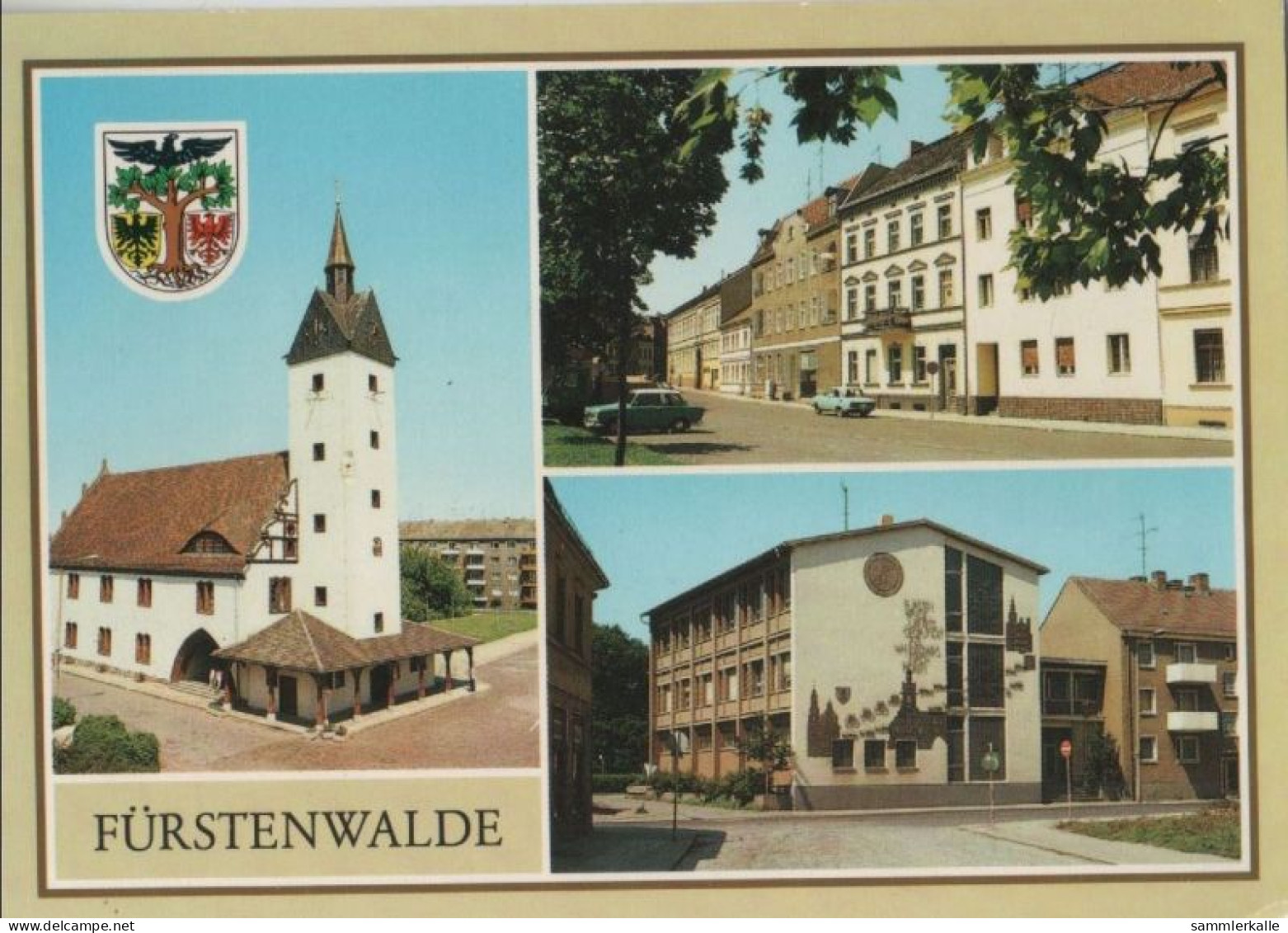 44691 - Fürstenwalde - U.a. Rathaus - 1988 - Fürstenwalde