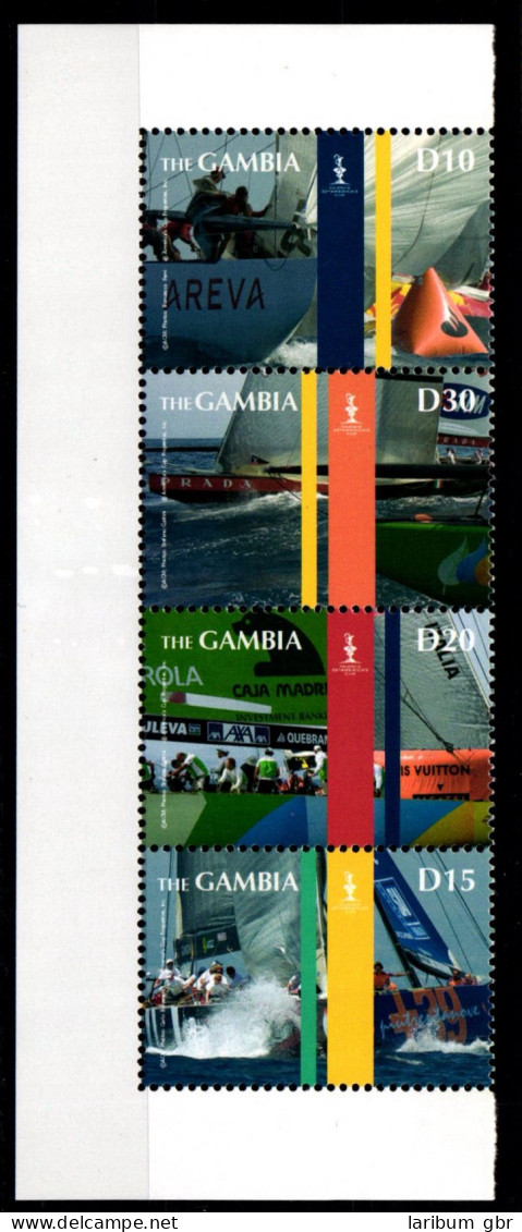 Gambia 5940-5943 Postfrisch Viererstreifen Schifffahrt #GN488 - Gambie (1965-...)