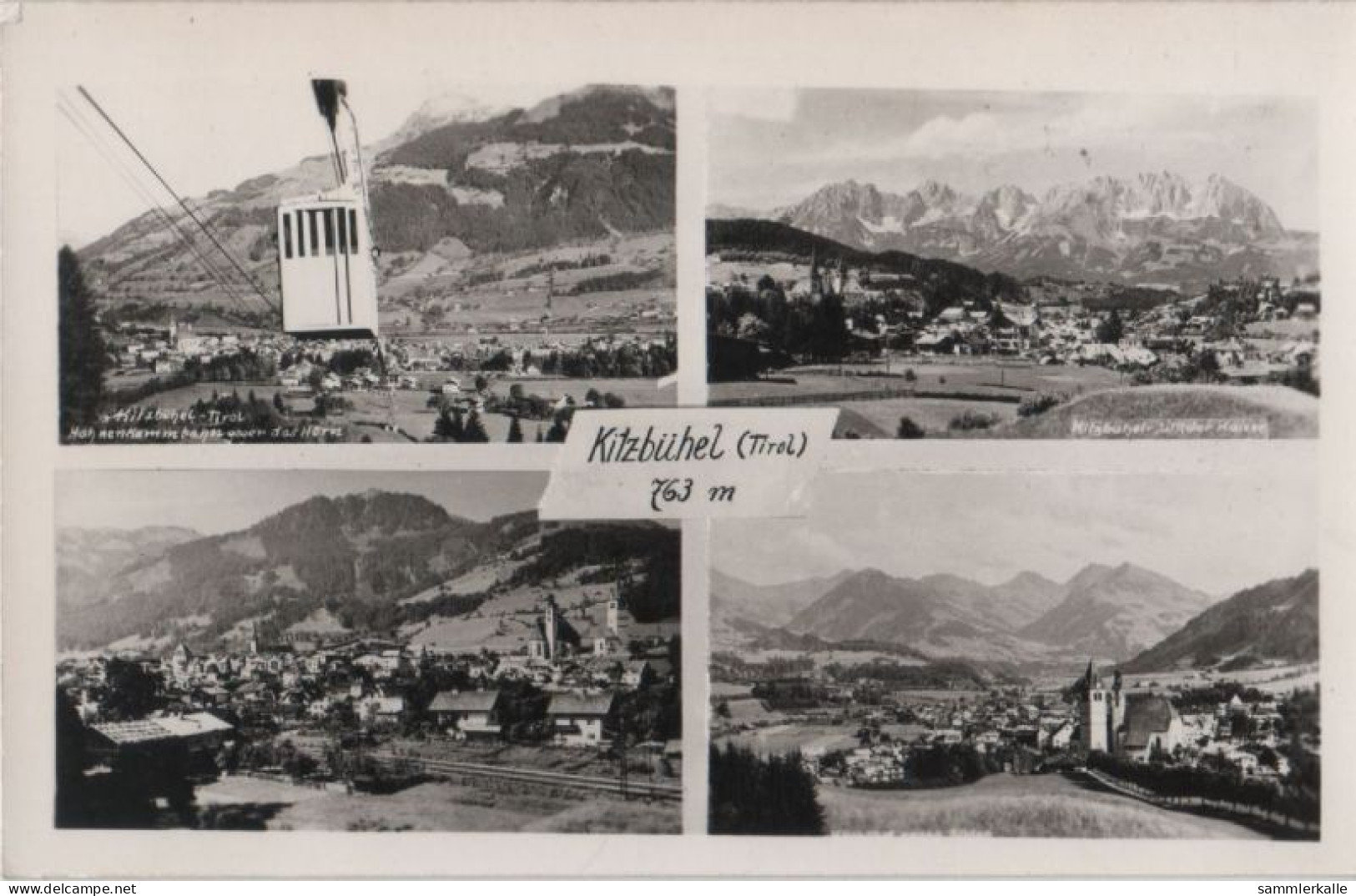 68706 - Österreich - Kitzbühel - U.a. Hohenkammbahn - Ca. 1955 - Kitzbühel