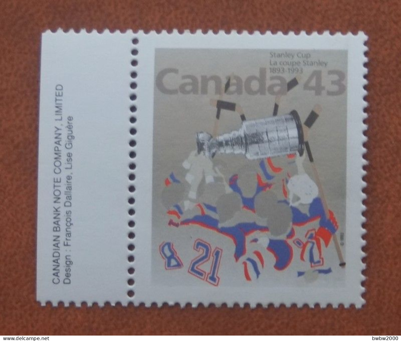 CANADA 1993 Stanley Cup Cent. MNH - Neufs