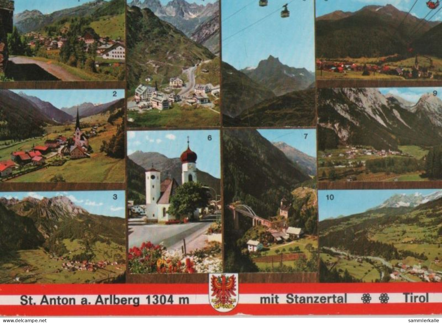 101037 - Österreich - St. Anton - Mit Stanzertal - 1970 - St. Anton Am Arlberg