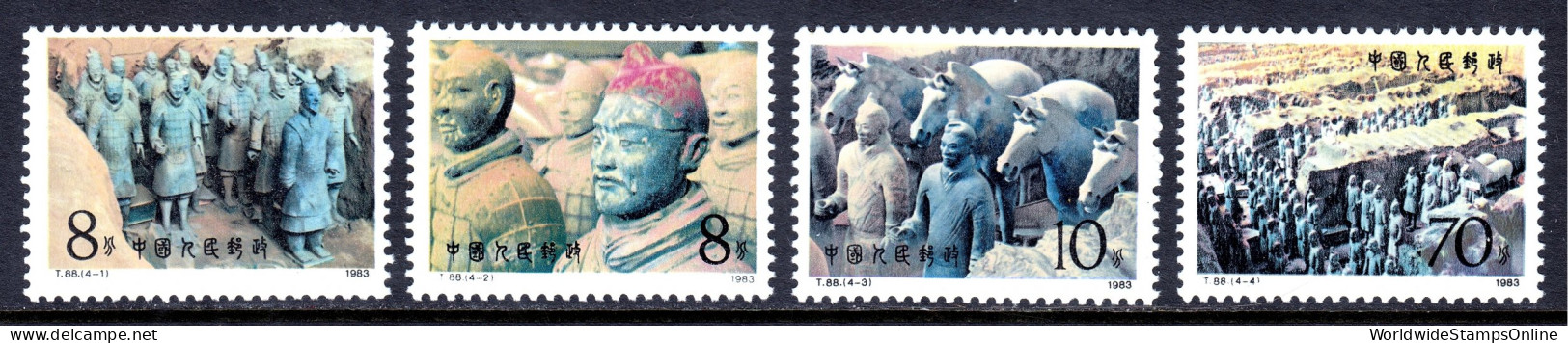 China (P.R.) - Scott #1859-1862 - MNH - SCV $8.95 - Ungebraucht