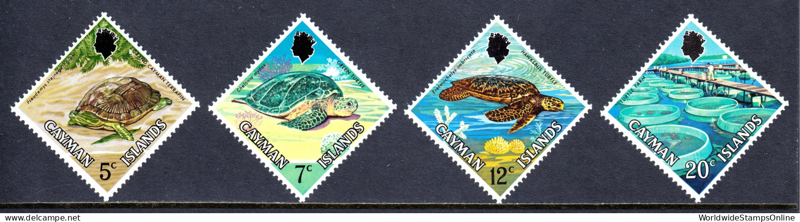 Cayman Islands - Scott #283-286 - MNH - SCV $6.30 - Iles Caïmans