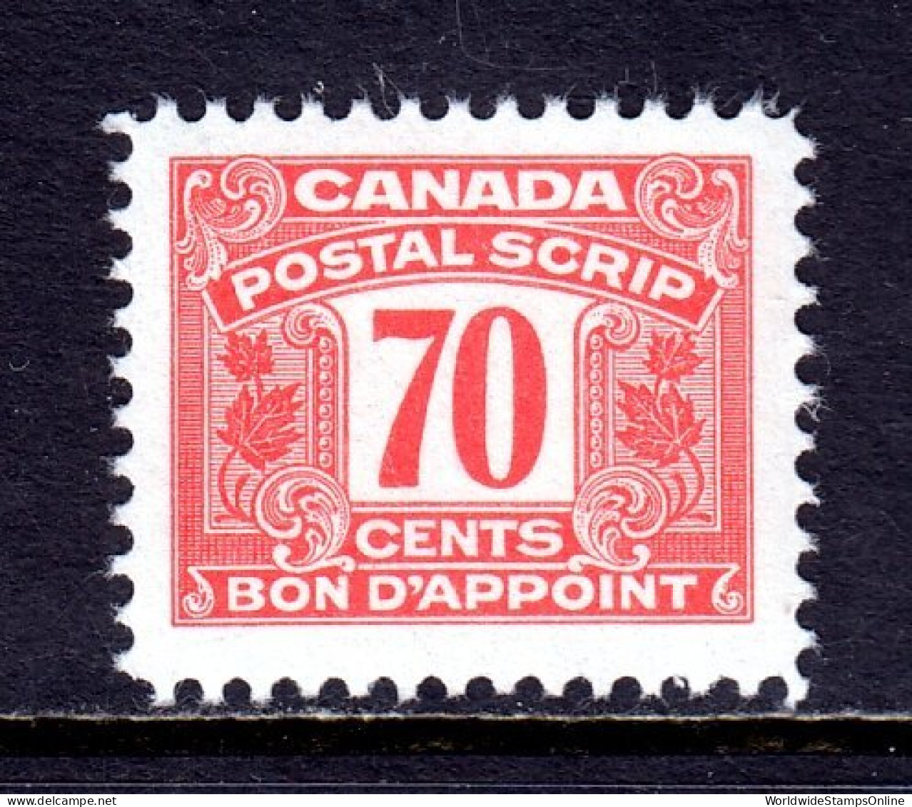 Canada - Van Dam #FPS56 - MNH - CV $25 - Revenues