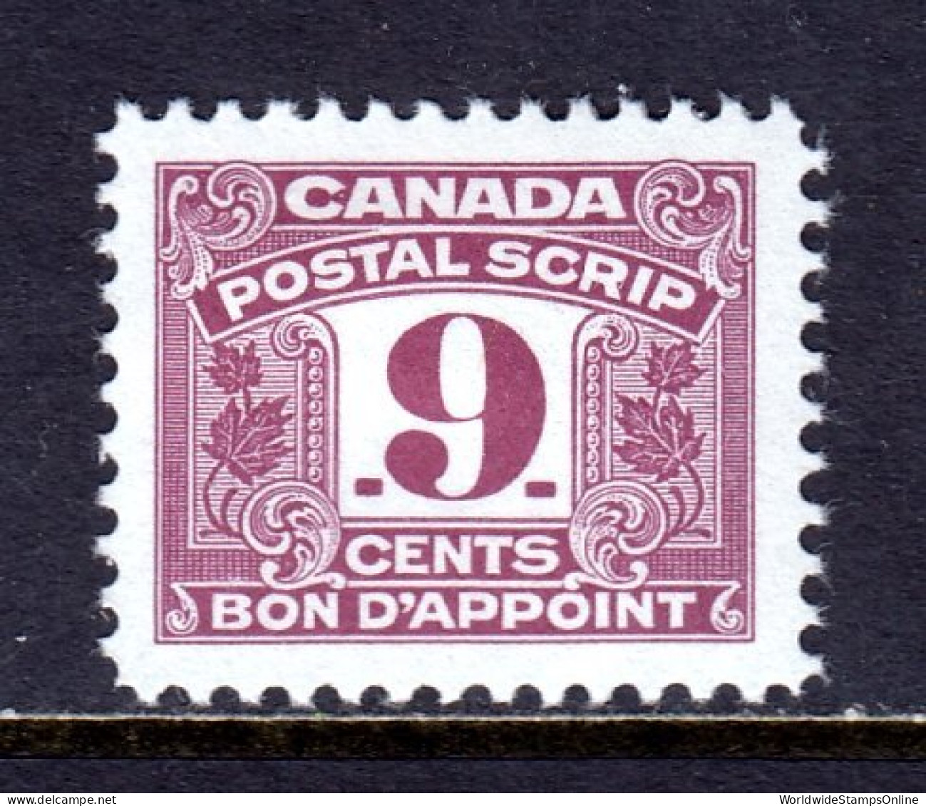 Canada - Van Dam #FPS49 - MH - CV $15 - Fiscaux