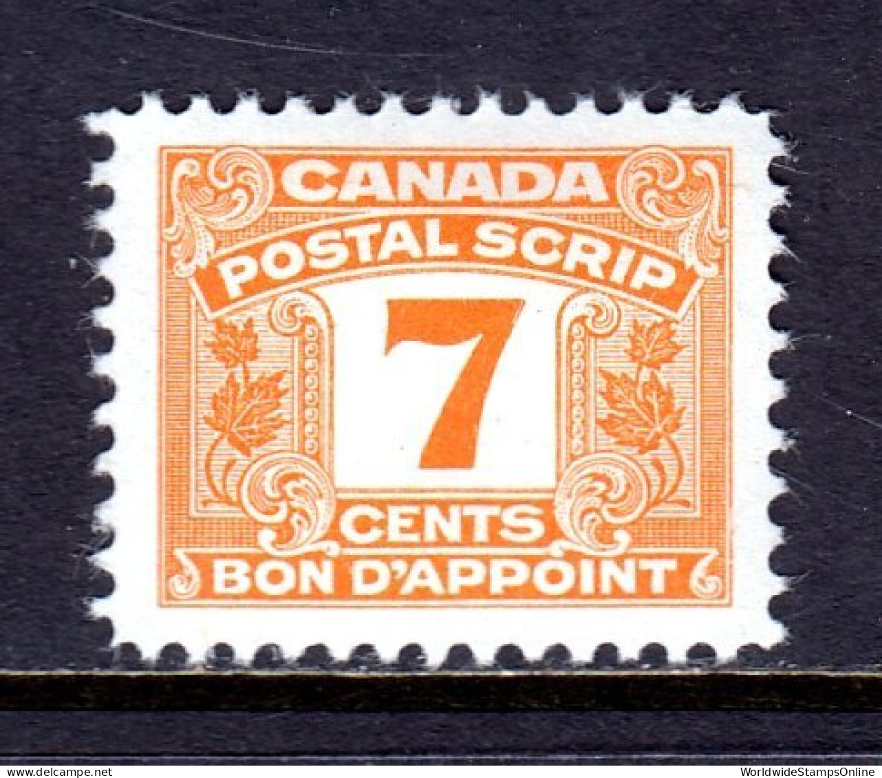 Canada - Van Dam #FPS47 - MH - CV $15 - Fiscaux