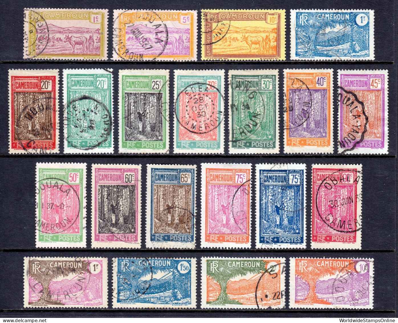 Cameroun - Scott #170//210 - Used - Short Set, Expect A Few Faults - SCV $21 - Used Stamps